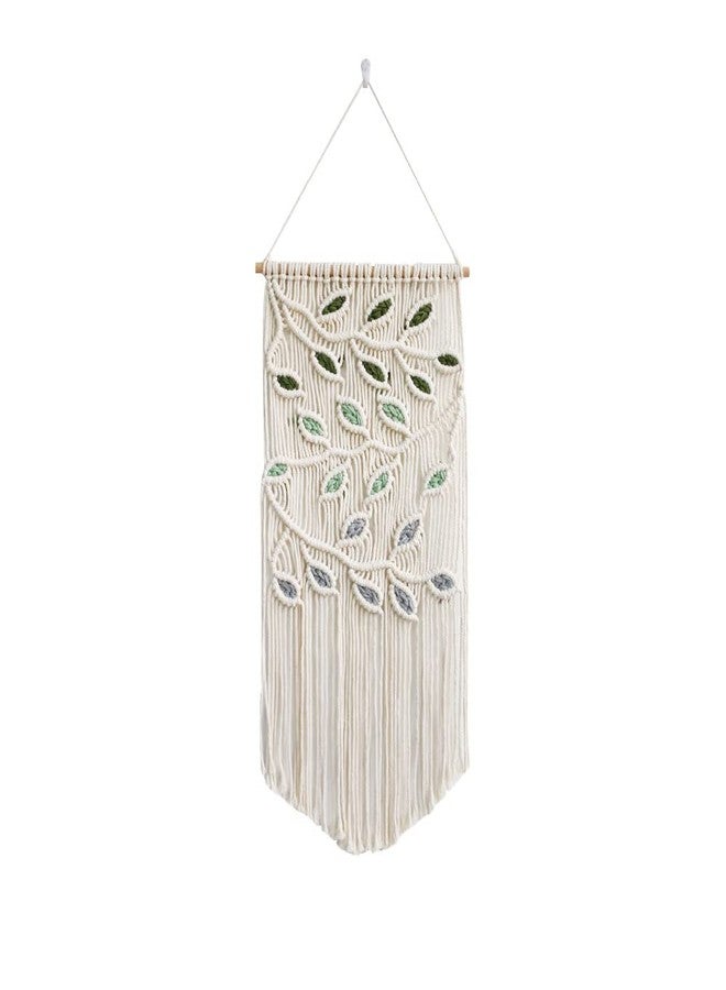 BMIDRUT Macrame Hanging Tapestry Boho Hand Woven Tapestries Dream Catchers Boho Wall Art Decor Home Wall Decor Wall Pediment 16x30 Inch - Image 5